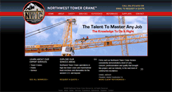 Desktop Screenshot of nwtowercrane.com
