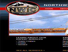 Tablet Screenshot of nwtowercrane.com